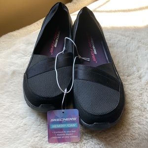 NEW Sketchers Black EX Flex shoes 8.5M